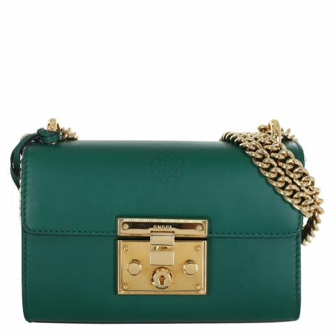 Sell Gucci Small Padlock Crossbody Bag Green HuntStreet